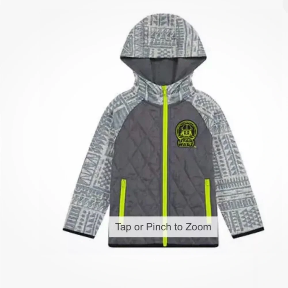 Star Wars Kids Boys 3-pc Sweater Fleece Set Hoodie+shirt+pants Size 4T - Picture 7 of 13